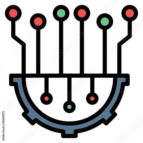 Transformation icon vector image. Can be used for Digital Disruption.