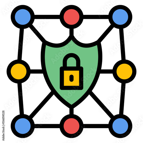 Security Testing icon vector image. Can be used for Software Testing.