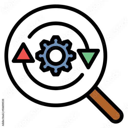 Test Coverage icon vector image. Can be used for Software Testing.