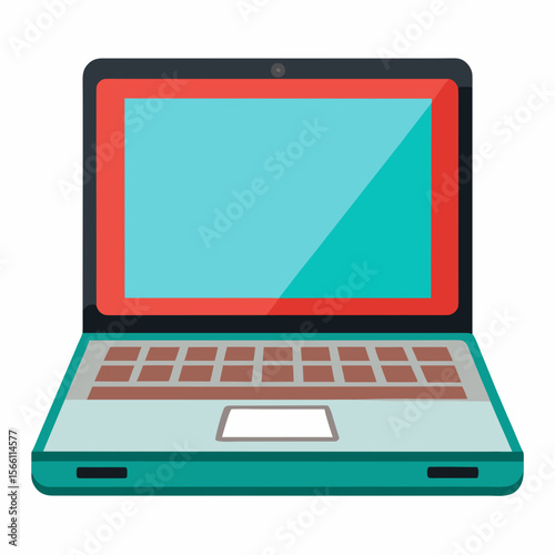 laptop with a lot of money