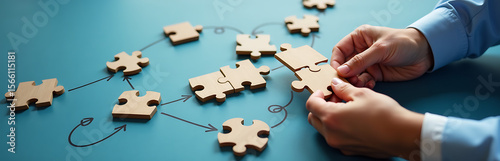developing marketing strategy involves creating effective solution connects pieces completes overall
