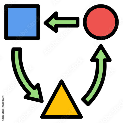 Adaptability icon vector image. Can be used for ADHD.