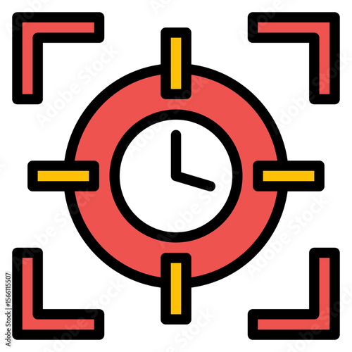 Focus icon vector image. Can be used for ADHD.