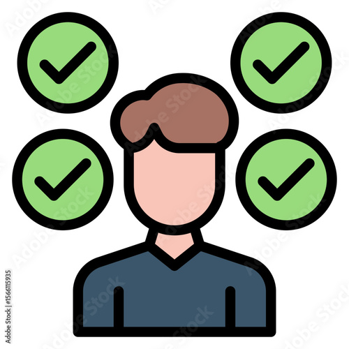 Task Switching icon vector image. Can be used for ADHD.