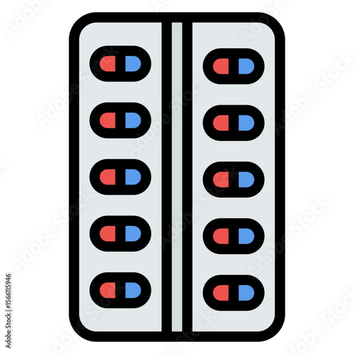 Blister icon vector image. Can be used for Skin Burns.