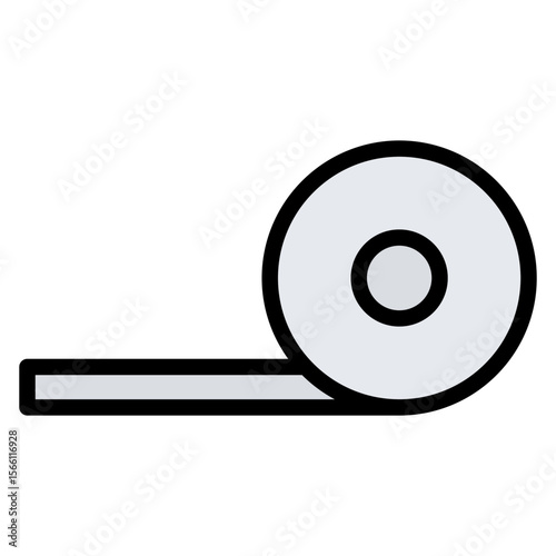 Aluminum icon vector image. Can be used for Raw Metrial.