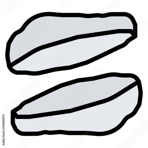 Chromium icon vector image. Can be used for Raw Metrial.