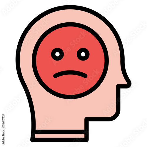 Alienation icon vector image. Can be used for Bullying in Society.