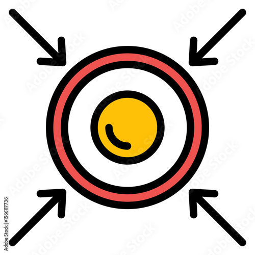 Power Imbalance icon vector image. Can be used for Bullying in Society.