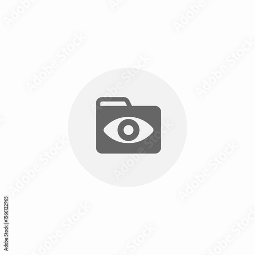 folder visible icon sign vector