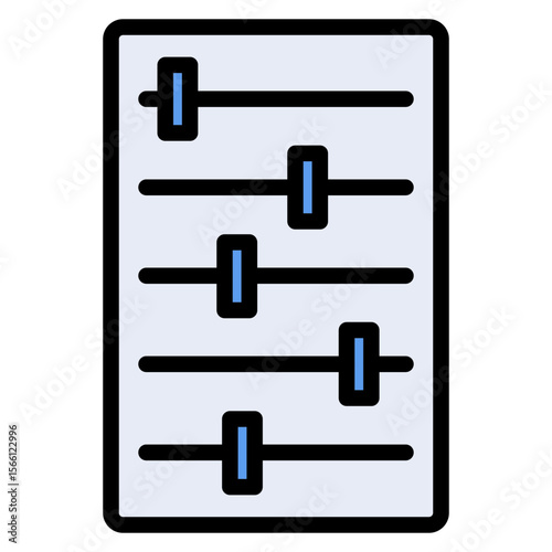 Hyperparameter icon vector image. Can be used for Data Science.