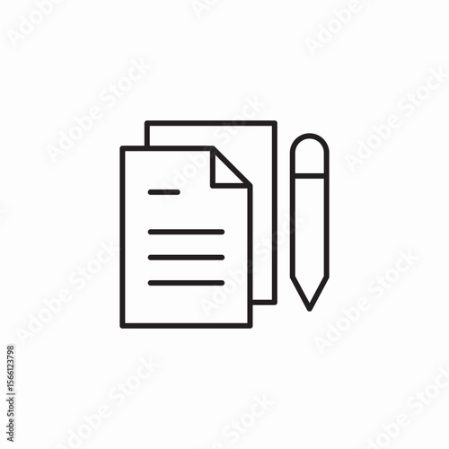 multiple edits icon sign vector