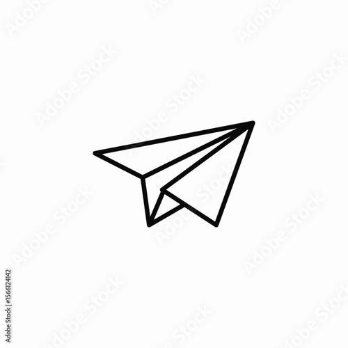 send message icon sign vector