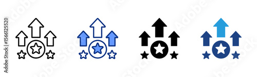 Level Up icon sheet multiple style collection