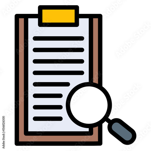 Policy Compliance icon vector image. Can be used for Business Audit.