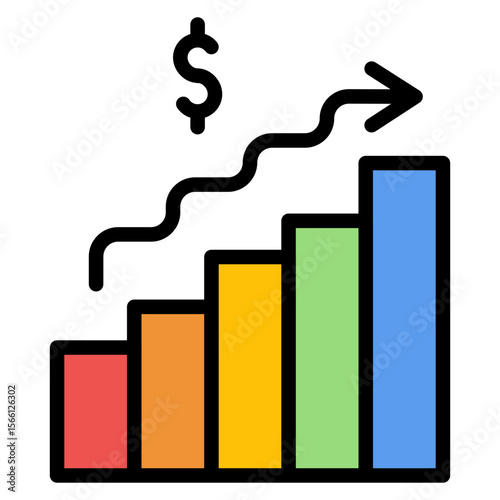 Revenue Recognition icon vector image. Can be used for Business Audit.