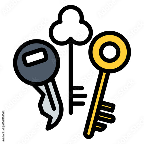 Key cutting icon vector image. Can be used for Locksmith.