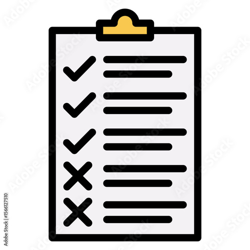 Marathon Checklist icon vector image. Can be used for Marathon.