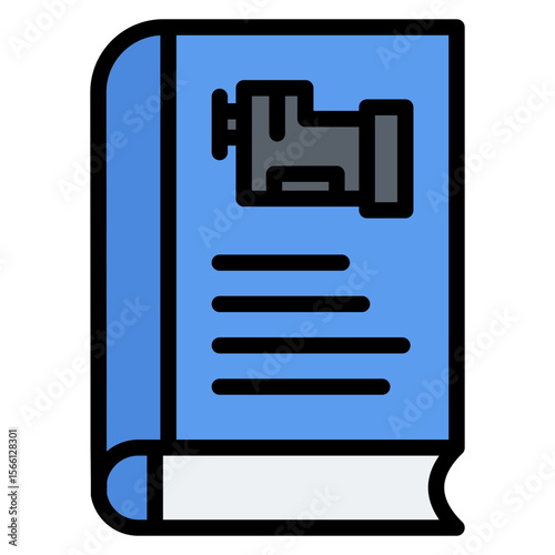 Car Instruction icon vector image. Can be used for Driving School.