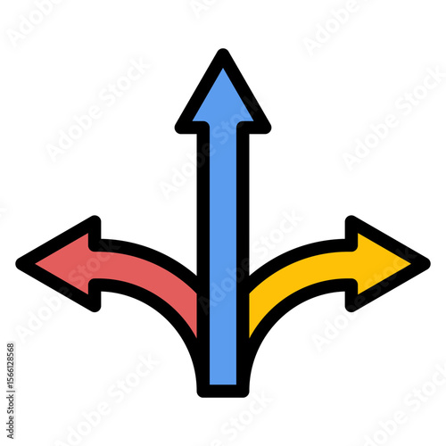 Three-Point Turn icon vector image. Can be used for Driving School.