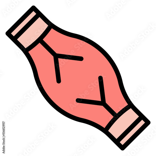 Tendonitis icon vector image. Can be used for Body Ache.