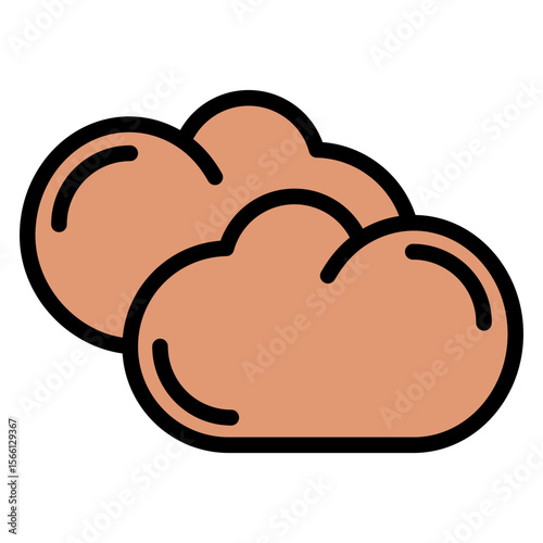 Clay icon vector image. Can be used for Crafting.
