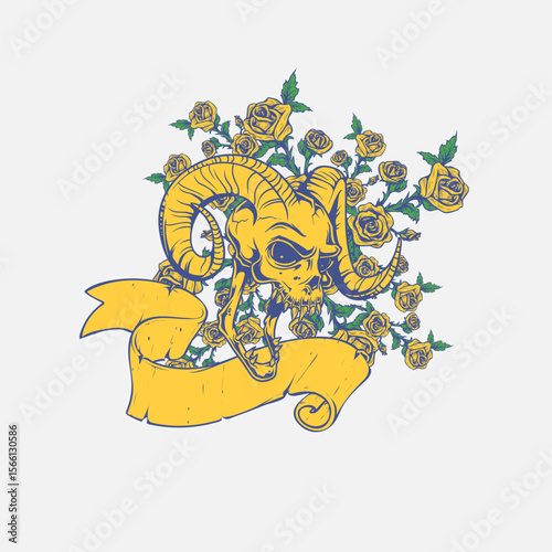 A collection of edgy, streetwear style graphic illustrations for t-shirt printing.