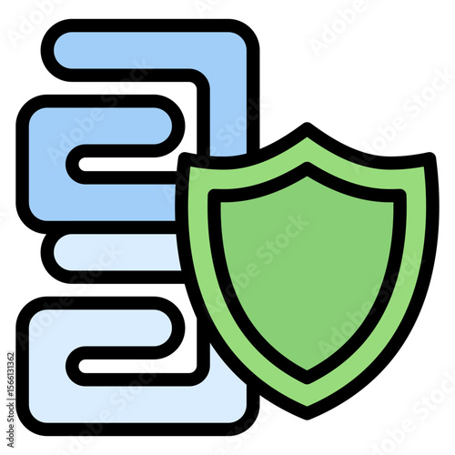 Emergency Blanket icon vector image. Can be used for Rescue And Response.