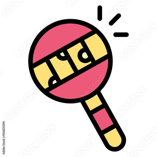 Toy icon vector image. Can be used for Raising Children.