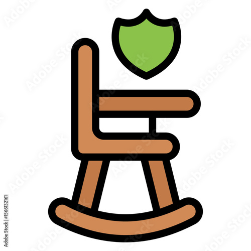 Pension icon vector image. Can be used for Retirement.