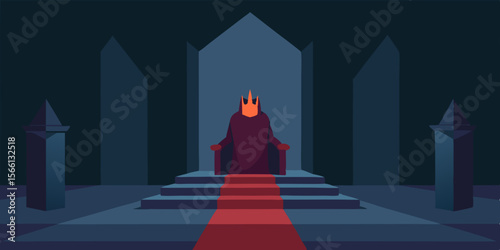 Dusty Throne Room Of A Forgotten King