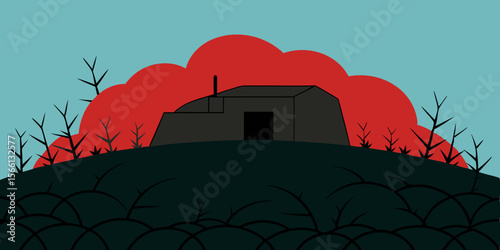 Forgotten War Bunker Beneath Layers Of Time