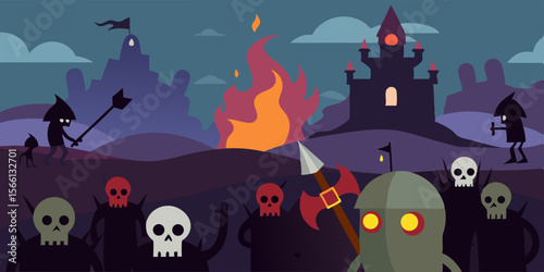Medieval Battlefield Haunted By Eternal Spirits