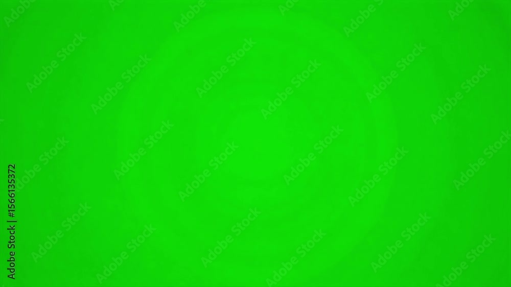 Chromakey effect with a bright sunny glow on a vibrant green background for seamless digital composite use.