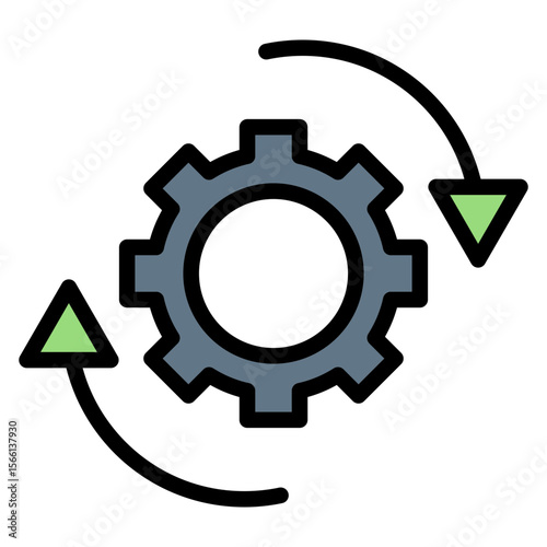 Change icon vector image. Can be used for Protesting and Civil Disobedience.