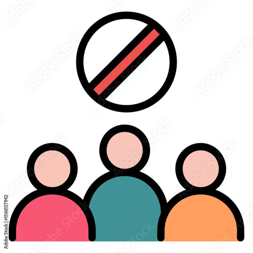 Civil Disobedience icon vector image. Can be used for Protesting and Civil Disobedience.