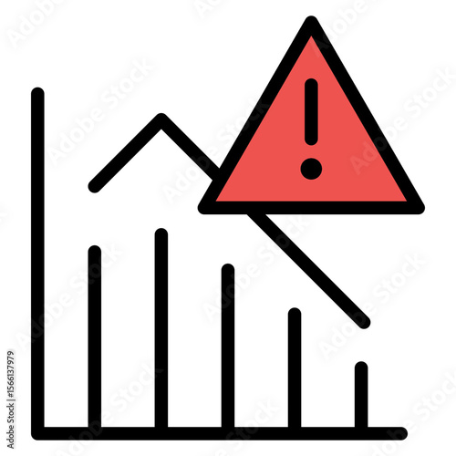 Crisis icon vector image. Can be used for Protesting and Civil Disobedience.