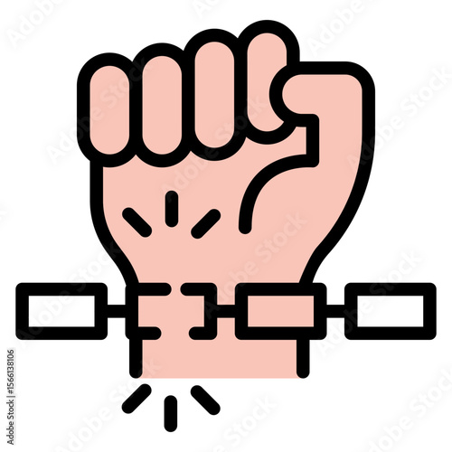 For icon vector image. Can be used for Protesting and Civil Disobedience.