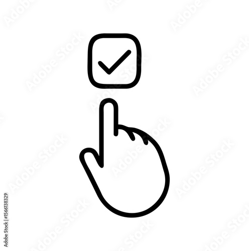 Editable Stroke Survey and Feedback Icons Set – Vector Line Style for Questionnaire, Rating, and Poll UI Design