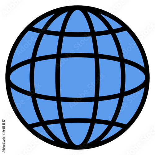 Global icon vector image. Can be used for Protesting and Civil Disobedience.