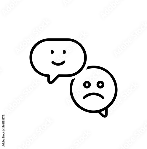 Editable Stroke Survey and Feedback Icons Set – Vector Line Style for Questionnaire, Rating, and Poll UI Design