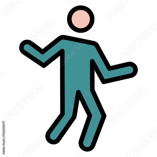 Movement icon vector image. Can be used for Protesting and Civil Disobedience.