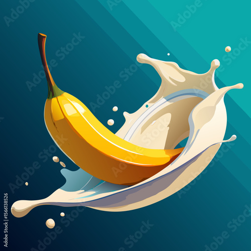 illustration of a banana