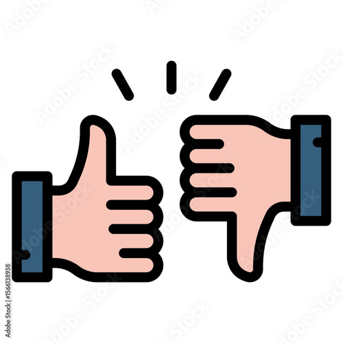 Criticism icon vector image. Can be used for Literature.
