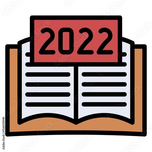 Contemporary Literature icon vector image. Can be used for Literature.