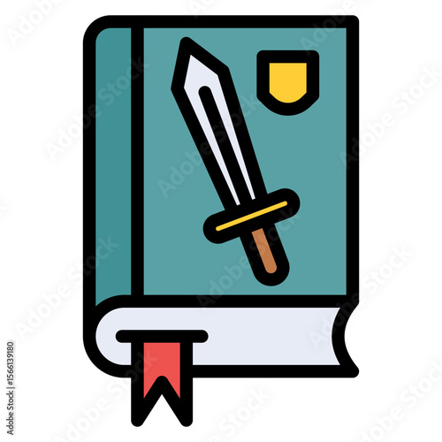 Genre icon vector image. Can be used for Literature.