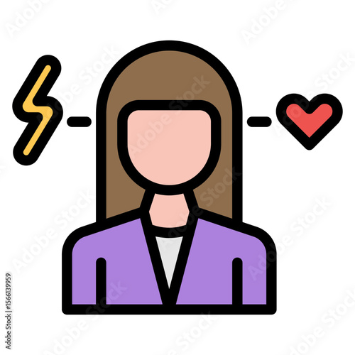 Behavior icon vector image. Can be used for Lifestyles.