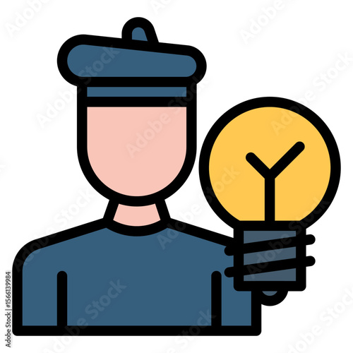 Creative Lifestyle icon vector image. Can be used for Lifestyles.