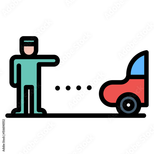 Expectation icon vector image. Can be used for Lifestyles.