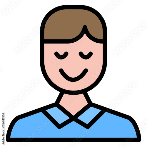 Happy icon vector image. Can be used for Lifestyles.